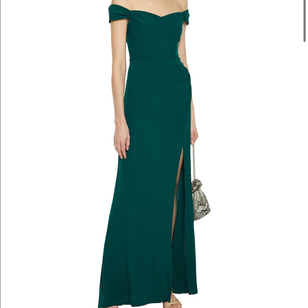 Reformation Emerald Green Dress